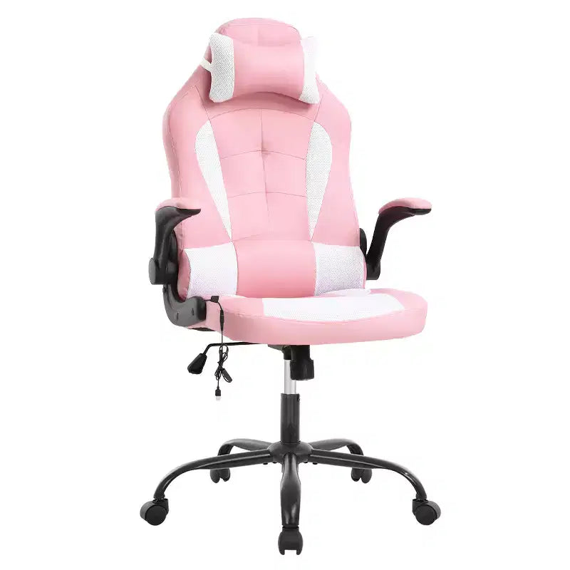 PU Leather Gaming Chair with Lumbar Support