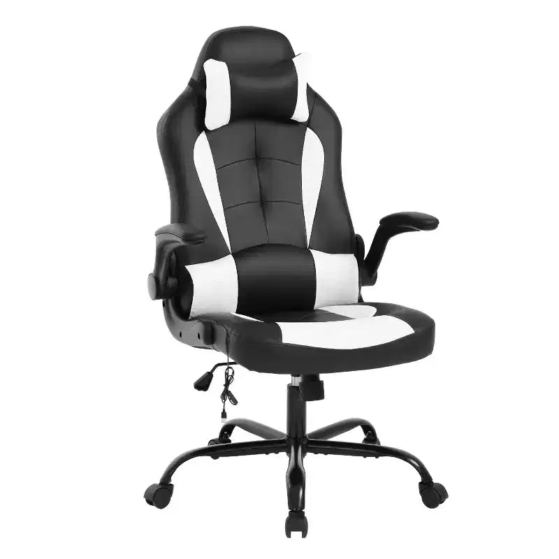PU Leather Gaming Chair with Lumbar Support