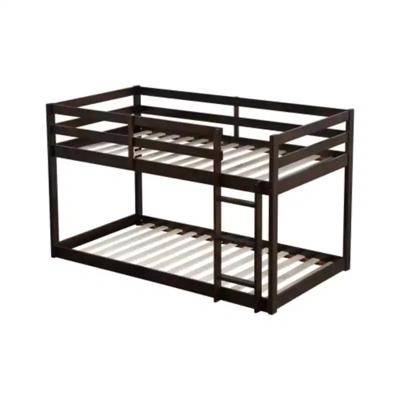 Holz Etagenbett Twin über Twin mit Leiter 118,4 cm H