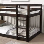 Holz Etagenbett Twin über Twin mit Leiter 118,4 cm H
