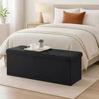 Leinen-Aufbewahrungsbank 109 cm B x 38 cm H