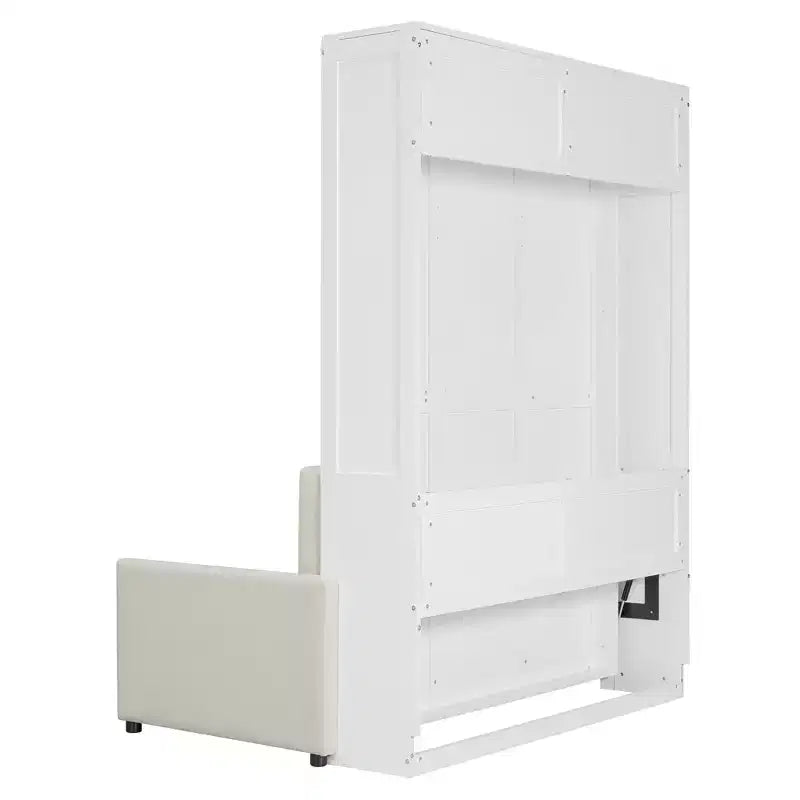 MDF Murphy-Bett in Standardgröße mit ausklappbarem Sofa 83,6"H x 83,1"B