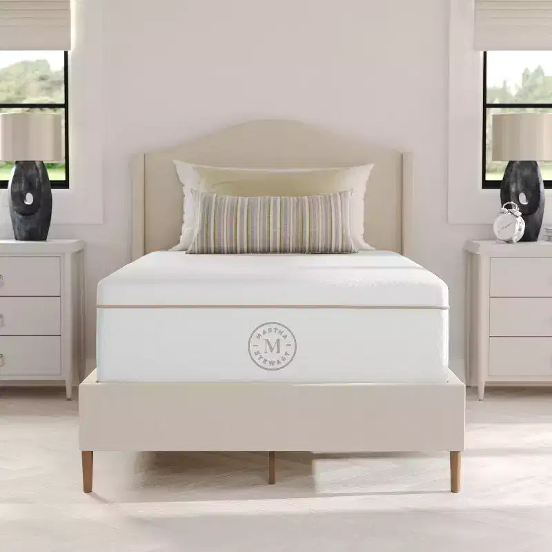 12" Memory-Schaum-Matratze mit Kühlgel und gestepptem Jacquard-Bezug