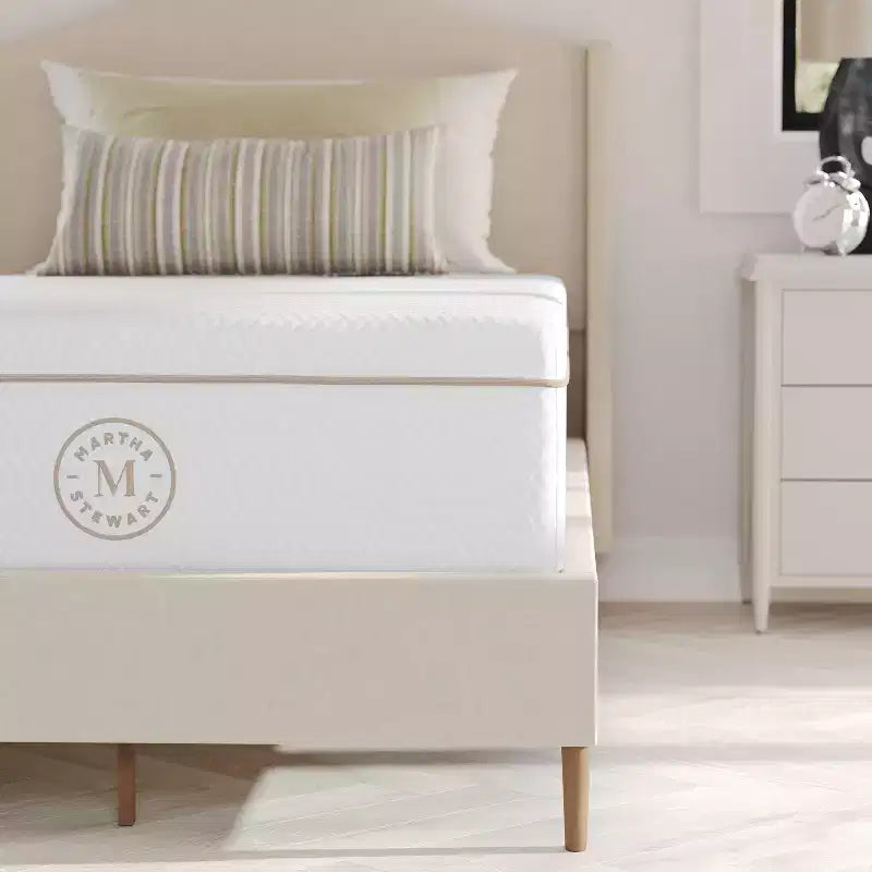 12" Memory-Schaum-Matratze mit Kühlgel und gestepptem Jacquard-Bezug