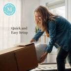 12" Memory-Schaum-Matratze mit Kühlgel und gestepptem Jacquard-Bezug