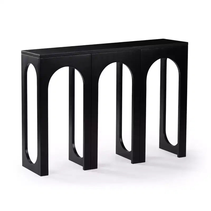 Solid Pine Wood Narrow Console Table 47.5"L x 32"H