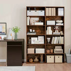 MDF 6-stufiges offenes Bücherregal 59,7 cm B x 177,8 cm H