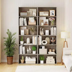 MDF 6-stufiges offenes Bücherregal 59,7 cm B x 177,8 cm H
