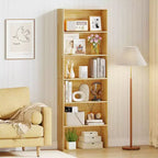MDF 6-stufiges offenes Bücherregal 59,7 cm B x 177,8 cm H