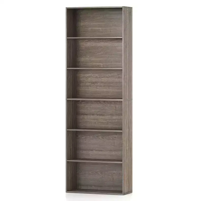 MDF 6-stufiges offenes Bücherregal 59,7 cm B x 177,8 cm H