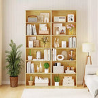 MDF 6-stufiges offenes Bücherregal 59,7 cm B x 177,8 cm H