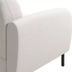 Chenille Polster-Dreisitzersofa mit Metallfüßen 186.7 cm B