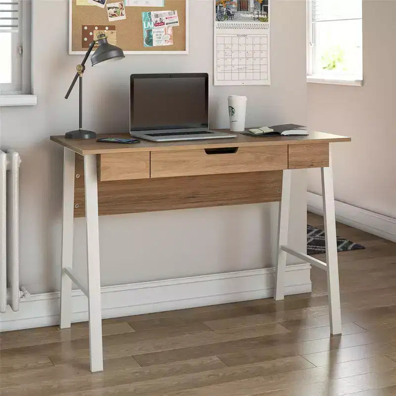 A-Frame Computer Desk with Drawer 45.94''