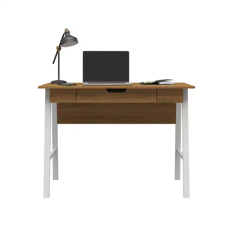 A-Frame Computer Desk with Drawer 45.94''
