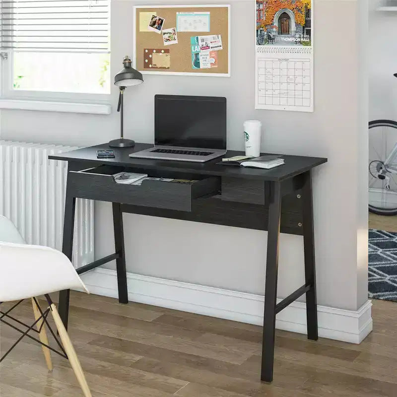 A-Frame Computer Desk with Drawer 45.94''