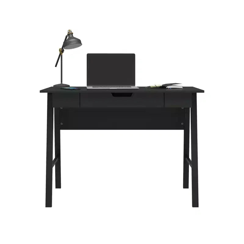 A-Frame Computer Desk with Drawer 45.94''