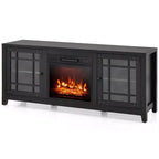MDF-Kamin-TV-Ständer mit elektrischem Einsatz 58 Zoll