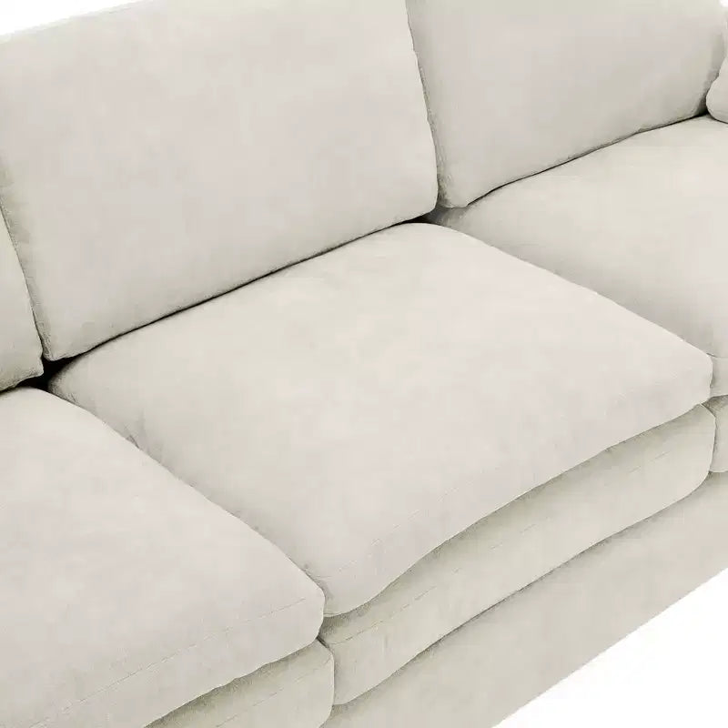 Chenille Polster-3-Sitzer-Sofa 226 cm
