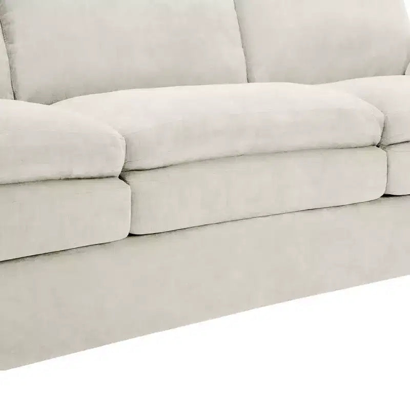 Chenille Polster-3-Sitzer-Sofa 226 cm