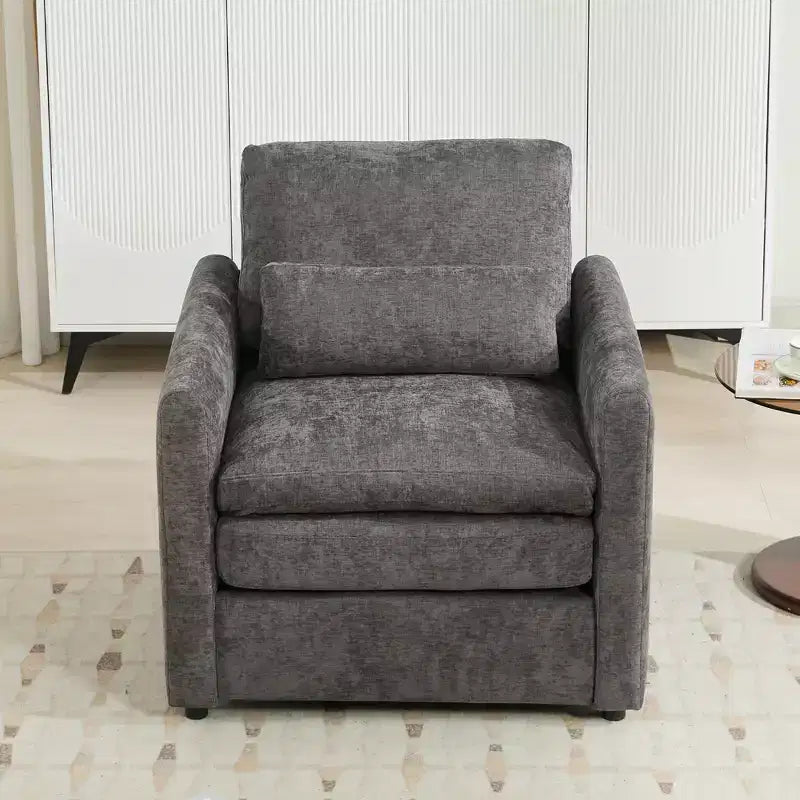 Chenille Polster-3-Sitzer-Sofa 226 cm