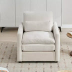 Chenille Polster-3-Sitzer-Sofa 226 cm
