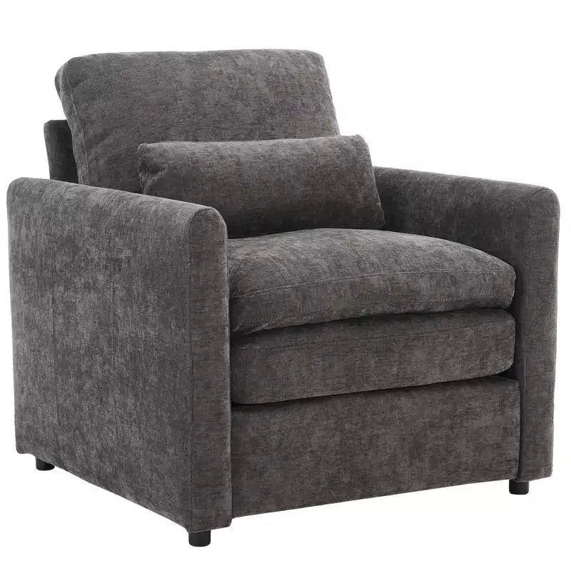 Chenille Polster-3-Sitzer-Sofa 226 cm