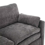 Chenille Polster-3-Sitzer-Sofa 226 cm
