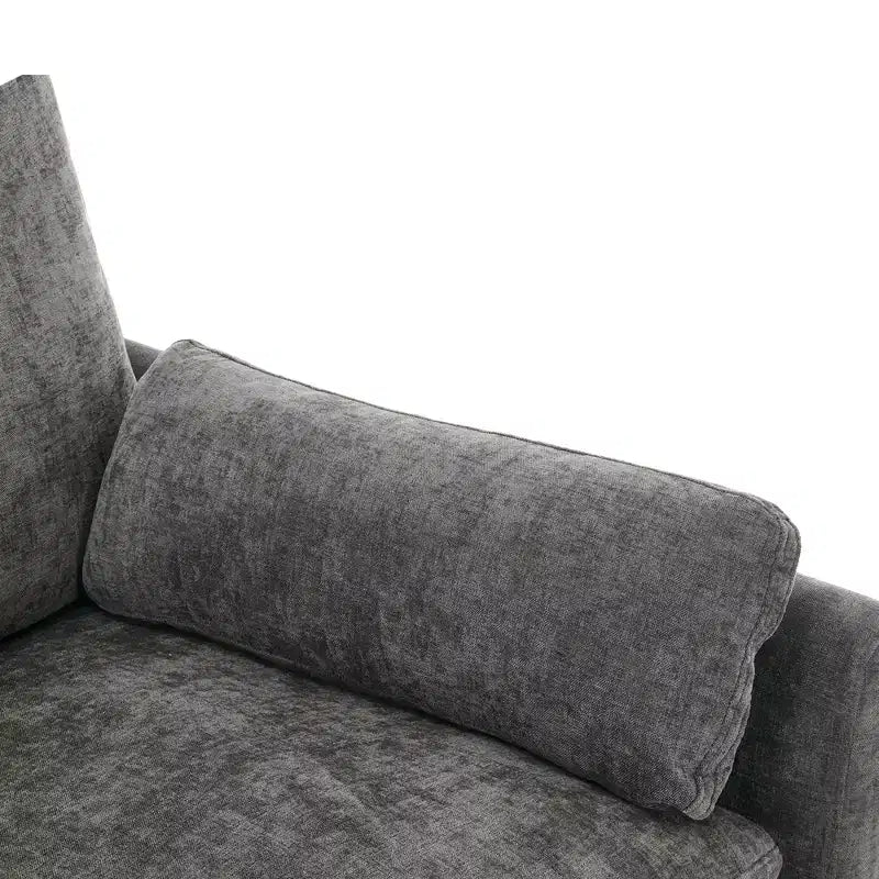 Chenille Polster-3-Sitzer-Sofa 226 cm