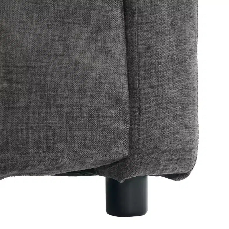 Chenille Polster-3-Sitzer-Sofa 226 cm