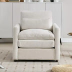 Chenille Polster-3-Sitzer-Sofa 226 cm