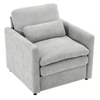 Chenille Polster-3-Sitzer-Sofa 226 cm