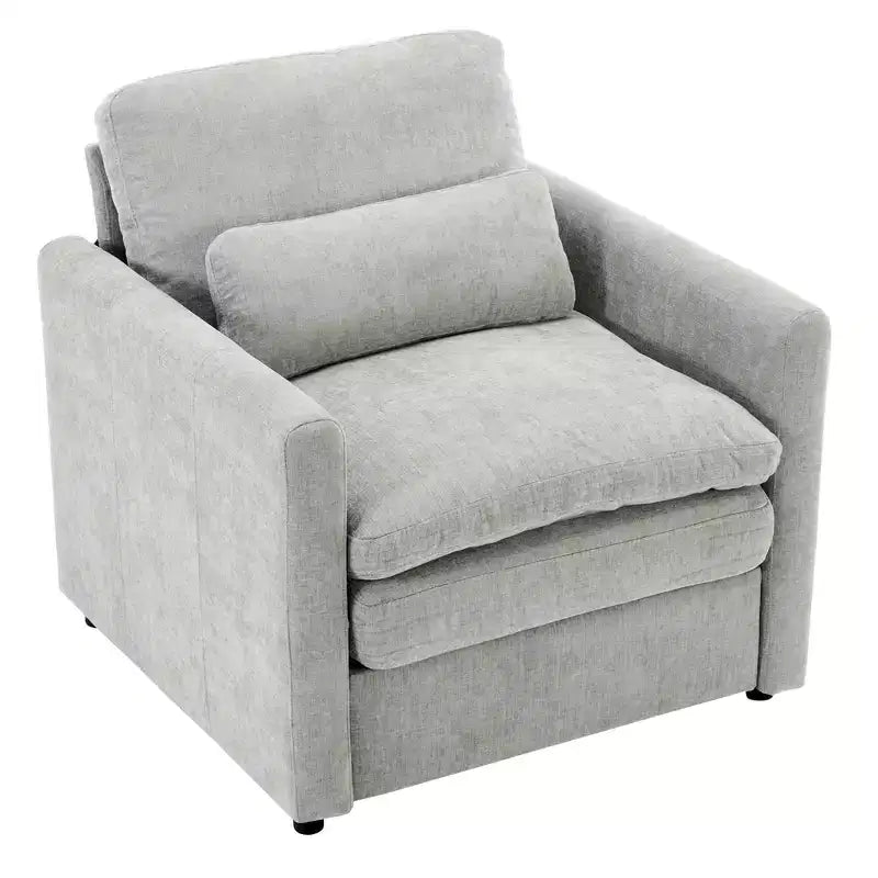 Chenille Polster-3-Sitzer-Sofa 226 cm