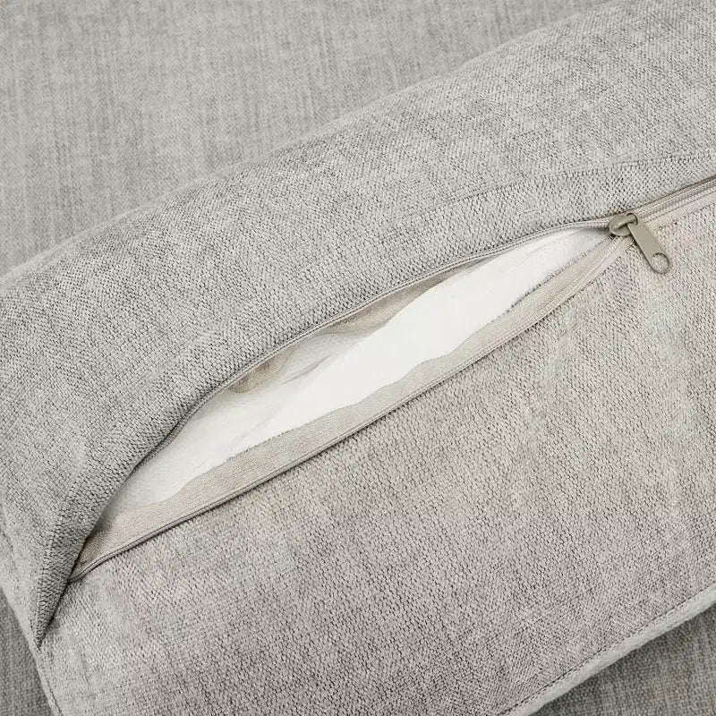 Chenille Polster-3-Sitzer-Sofa 226 cm