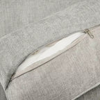 Chenille Polster-3-Sitzer-Sofa 226 cm