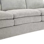 Chenille Polster-3-Sitzer-Sofa 226 cm
