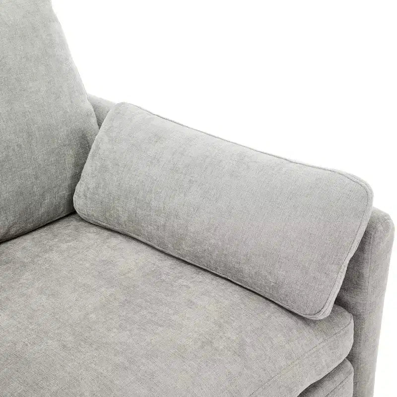 Chenille Polster-3-Sitzer-Sofa 226 cm
