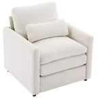 Chenille Polster-3-Sitzer-Sofa 226 cm