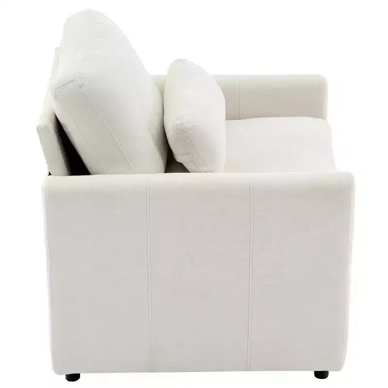 Chenille Polster-3-Sitzer-Sofa 226 cm