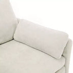 Chenille Polster-3-Sitzer-Sofa 226 cm
