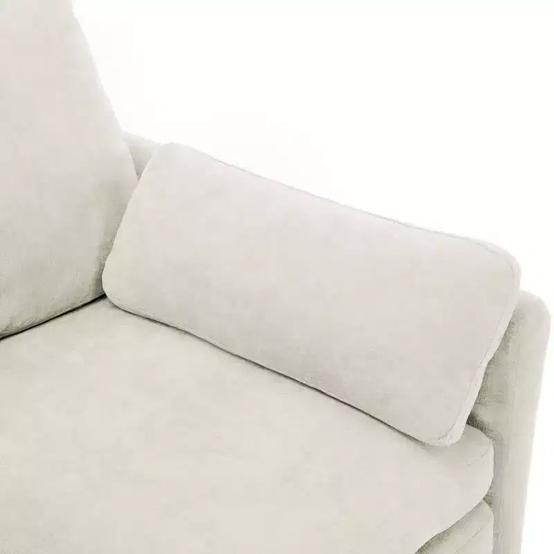 Chenille Polster-3-Sitzer-Sofa 226 cm