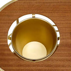 Servierwagen Eisen 2-stöckig mit Flaschenkühler 87 cm