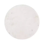 Marmorplatte Metall Runder Beistelltisch 25,4 x 55,9 cm