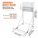 Stahl mobiler Blaupausen-Ablageständer 12-Halter 61.4''