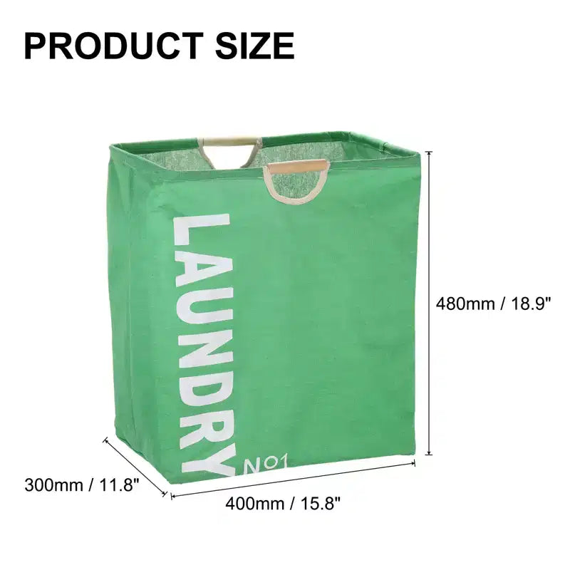Cotton Polyester Collapsible Mesh Laundry Hamper
